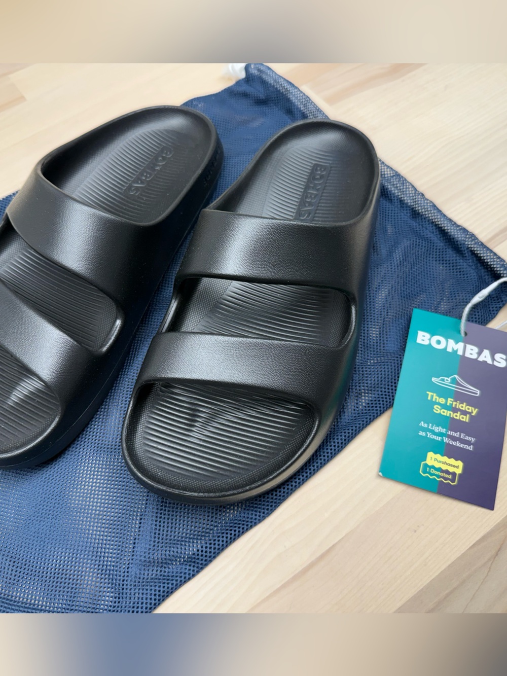 Bombas Women’s Friday Slide Sandal Brand New Women’s Size 8 NWT